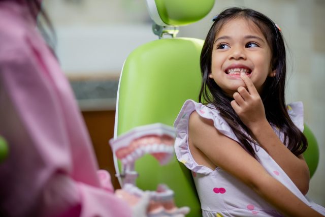 child's first dental visit in singapore